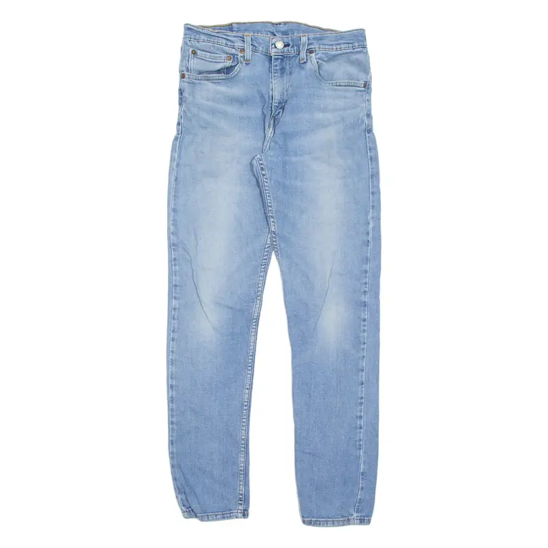 LEVI'S 512 Jeans Mens Blue Slim Tapered Stone Wash W32 L32