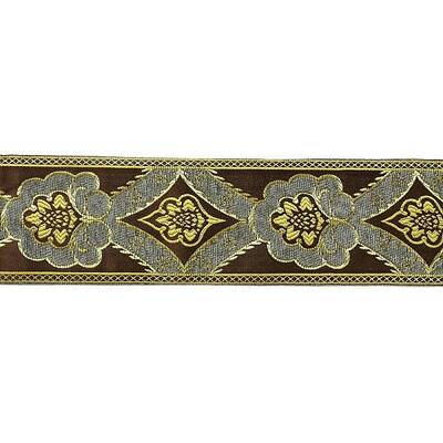 Flat Chenille Jacquard Woven Ribbons
