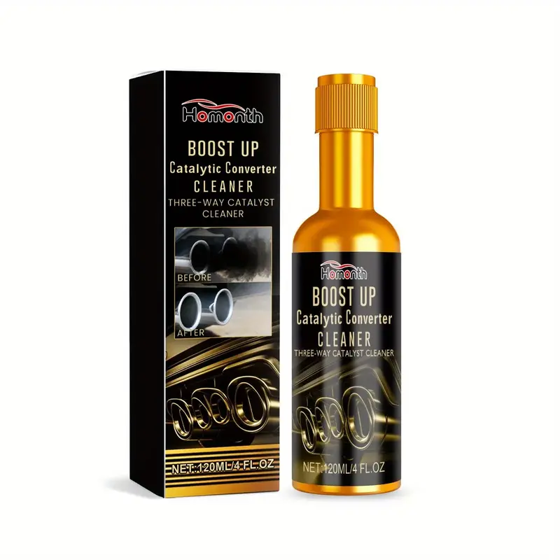 Car Catalytic Converter Cleaner, 120ml Car Engine Internal Cleaning Agent, Carburetor Cleaner, Professional Car Engine Cleani...