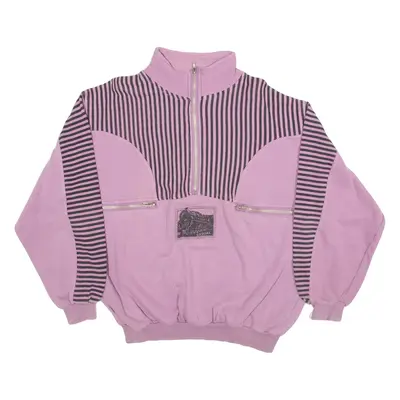 LET'S GO Mens Sweatshirt Purple M