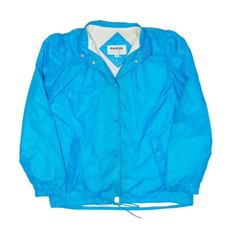 WINDY WEATHER Coach Jacket Blue 90s Womens S