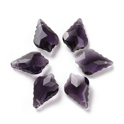 Faceted Glass Pendants