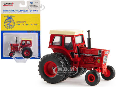IH International Harvester 1466 Tractor with Dual Wheels Red \