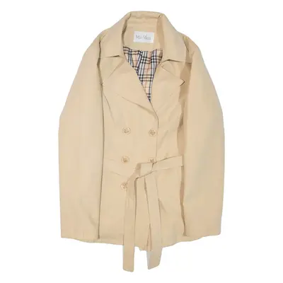 MAX MARA Belted Womens Trench Jacket Beige M