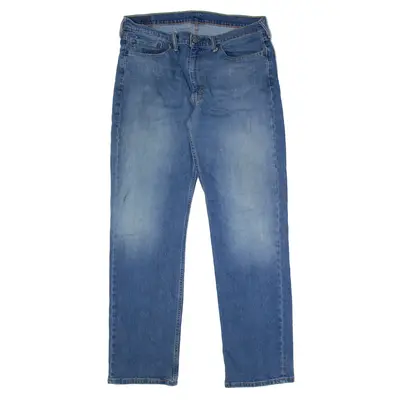 LEVI'S 514 Jeans Blue Denim Slim Straight Mens W36 L34