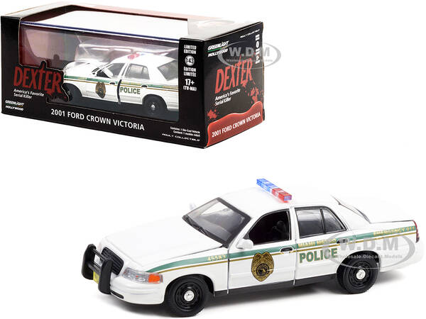 2001 Ford Crown Victoria Police Interceptor White \