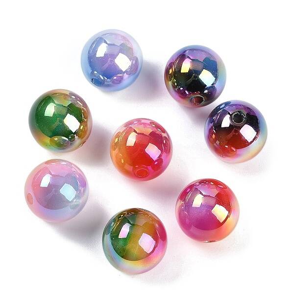 Gradient Color Resin Beads