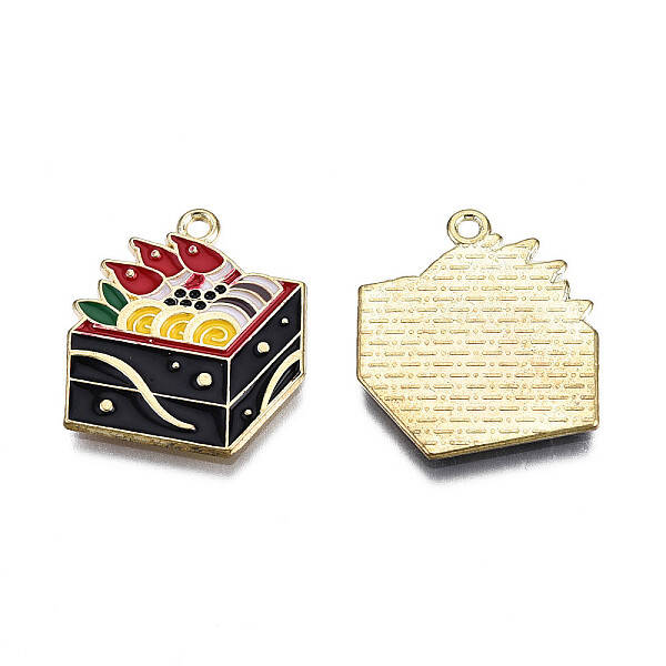 Alloy Enamel Pendants