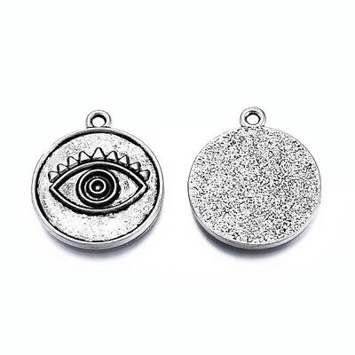Tibetan Style Alloy Pendant Settings for Enamel