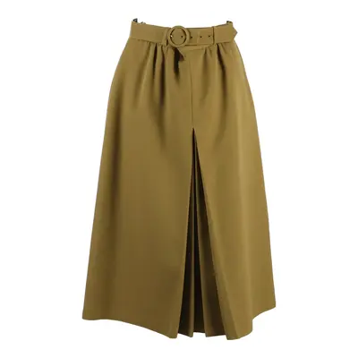 DRESS Womens Straight Skirt Brown Midi M