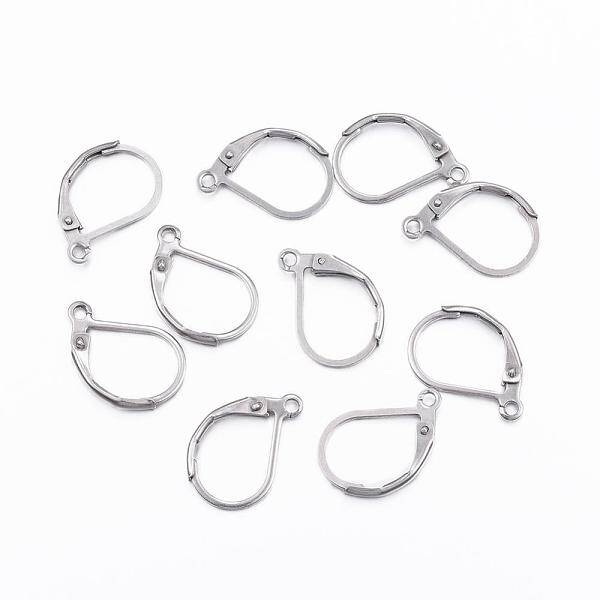 Tarnish Resistant 304 Stainless Steel Leverback Earring Findings