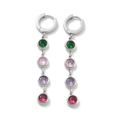 304 Stainless Steel Leverback Earrings