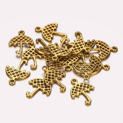 Tibetan Style Alloy Umbrella Pendants