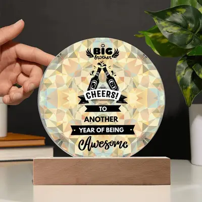 Big Brother’s Cheers of the Year - Celebratory Acrylic Plaque