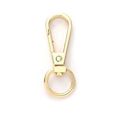 Alloy Swivel Snap Clasps