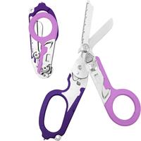 Multifunctional Foldable Scissors Tool, Outdoor Camping Folding Scissors, Multi-purpose Tactical Pliers, Emergency Medical S...