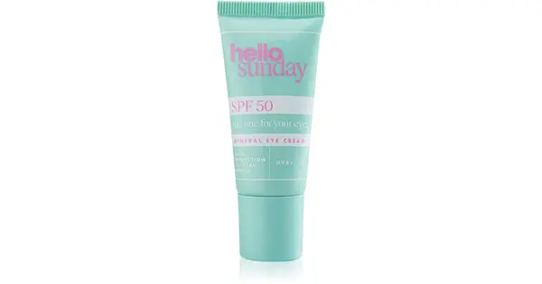 Hello Sunday The One For Smoothing And Illuminating Eye Cream Spf 50 15 Ml