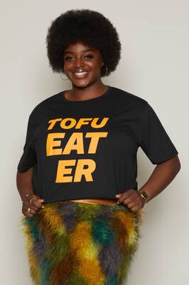 Tofu Eater T-Shirt (Black) | size: 3XL