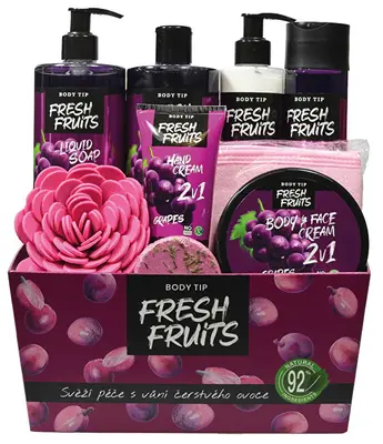 Vivaco Confezione Regalo Di Frutta Fresca E Uva