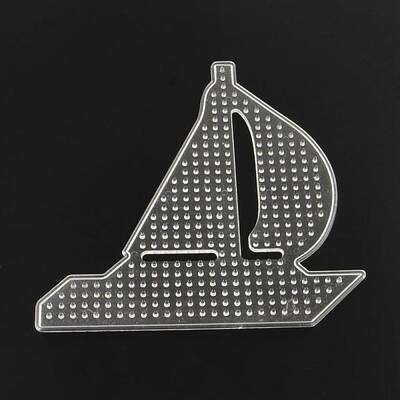 Sailing Boat ABC Plastic Pegboards used for 5x5mm DIY Fuse Beads