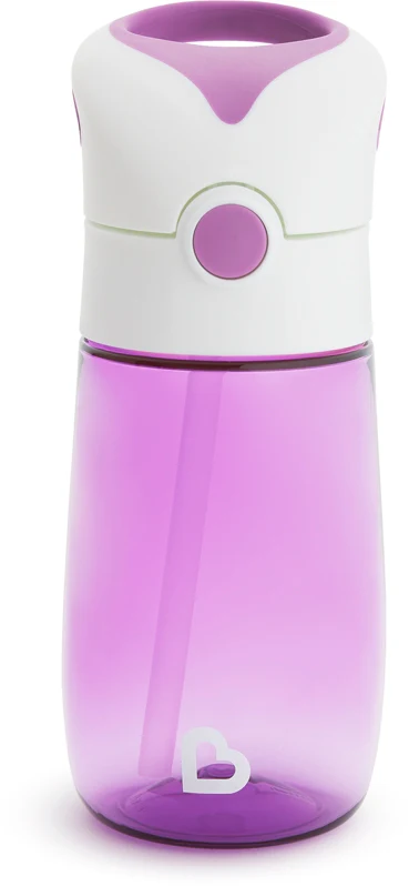 Munchkin Flip & Go Straw Cup 18 Months+ Purple 355ml
