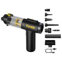 Fanttik Slim V10 Mix Cordless Car Vacuum, 4 in 1 Handheld Air Duster, Color Smart LED Display, 16kPa Suction Power, Cordless ...