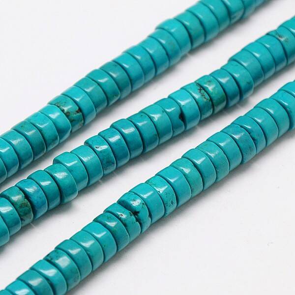 Dyed Natural Magnesite Beads Strands