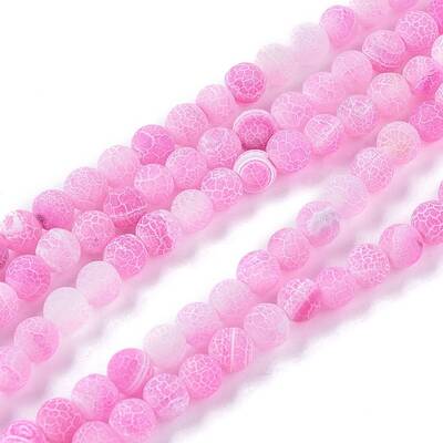 Natural Weathered Agate Beads Strands