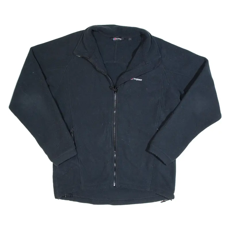 BERGHAUS Mens Fleece Jacket Black L