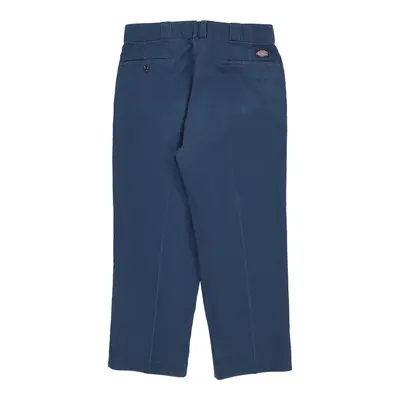 Dickies Trousers - 35W 28L Navy Cotton Blend