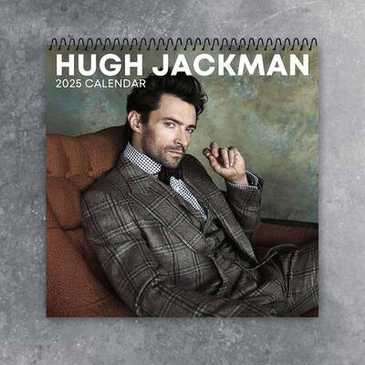 Hugh Jackman Calendar 2025 | Celeb 2025 Calendar | Deadpool & Wolverine Movie | Hugh Jackman Actor Fan