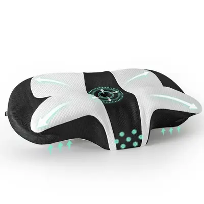 Memory Foam Bed Pillow, Bedroom Accessories Lengthening and Widening Contour Foam Design Sleep Pillow with Breathable & Washa...