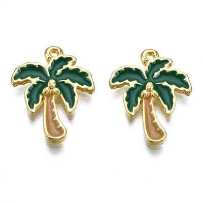 Alloy Enamel Pendants