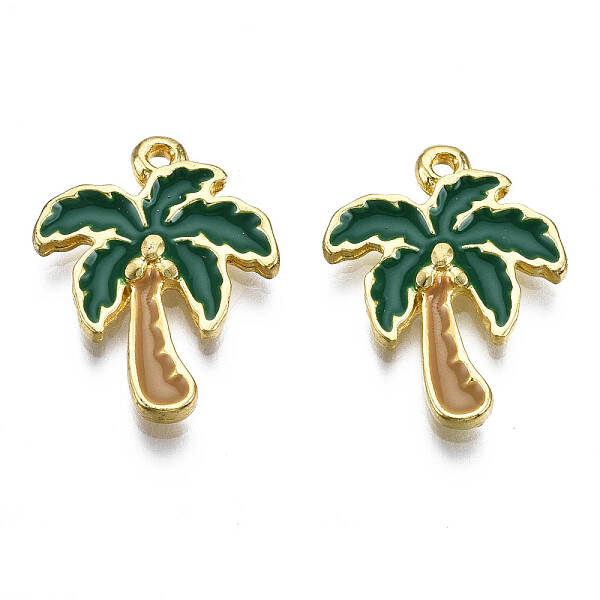 Alloy Enamel Pendants