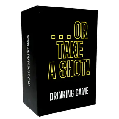 Or Take A Shot Drinking Game - 100 Cards for Endless Fun Challenges Perfect for Game Night Entertainment Includes Deck and Sh...