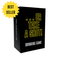 Or Take A Shot Drinking Game - Perfect for Parties and Celebrations/Adult Card Game