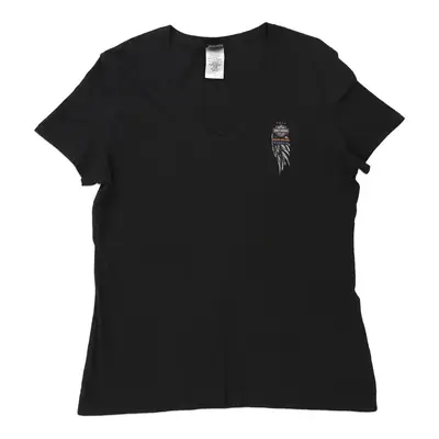 Milwaukee, WI Harley Davidson Graphic T-Shirt - XL Black Cotton
