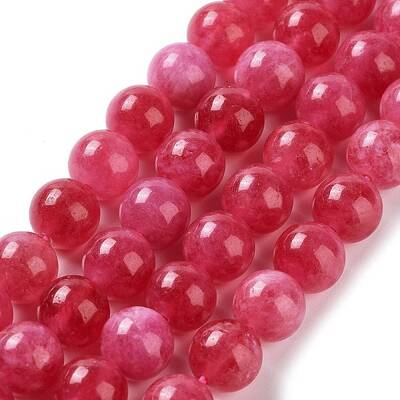 Dyed Natural Malaysia Jade Beads Strands