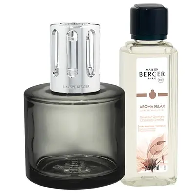 Maison berger paris Aroma Relax Catalytic Lamp Gift Set Grey + Sweet Orient Padding 250ml