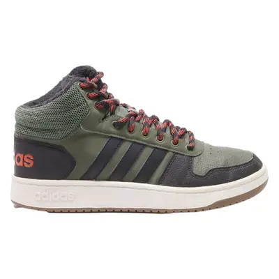 ADIDAS High Top Trainers Green Synthetic Mens UK 8