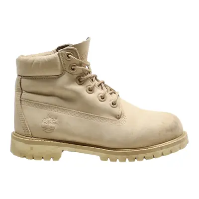 TIMBERLAND Chukka Boots Cream Leather Womens UK 3.5