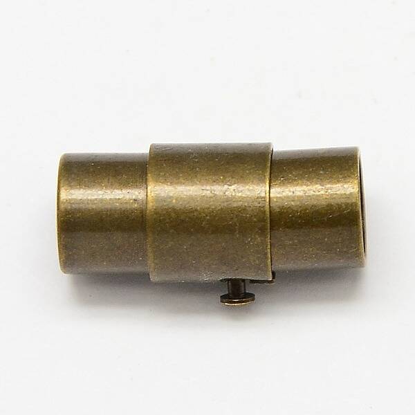 Brass Locking Tube Magnetic Clasps
