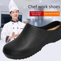 FoamFam Mens Chef Shoes - Non-Slip Kitchen Shoes, Slip-On Design, Round Toe, EVA Sole, Solid Color, Work Shoes for Restaurant...