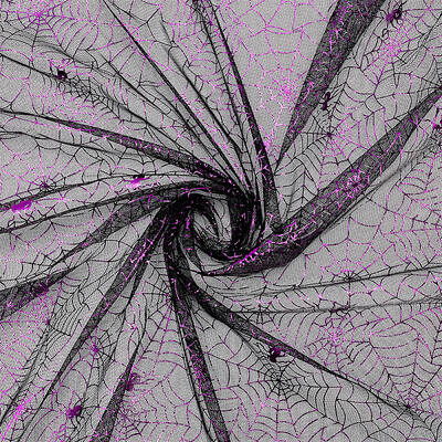 Halloween Spider Web Fabric