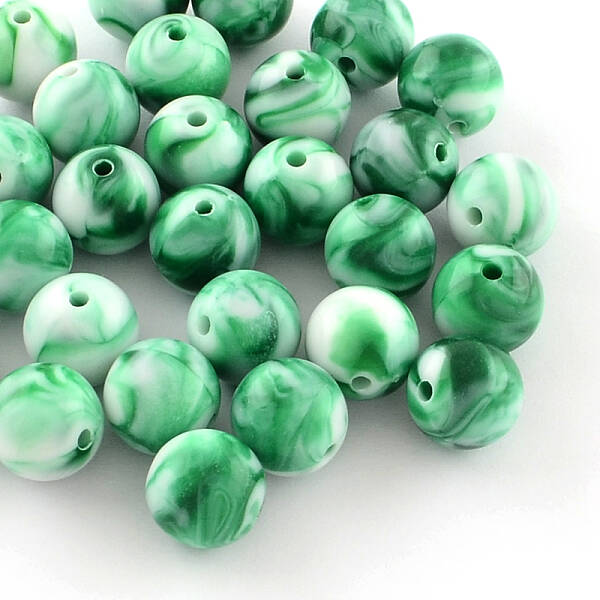 Opaque Acrylic Beads