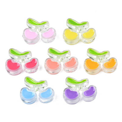 Transparent Acrylic Enamel Beads