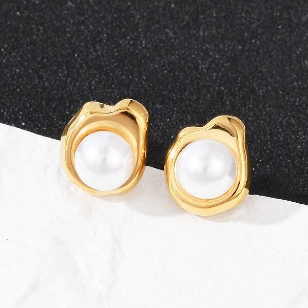 304 Stainless Steel Stud Earrings