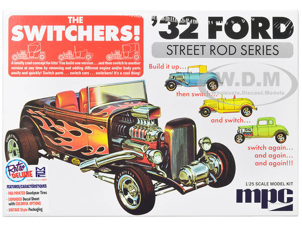 Skill 2 Model Kit 1932 Ford Street Rod Series \