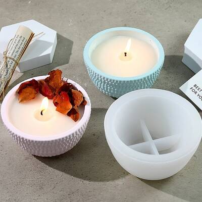DIY Candle Silicone Molds