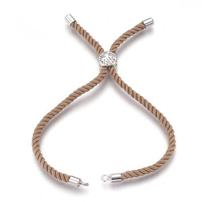 Cotton Cord Bracelet Making